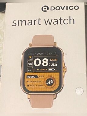SILVER Smart Watch ~ NEW